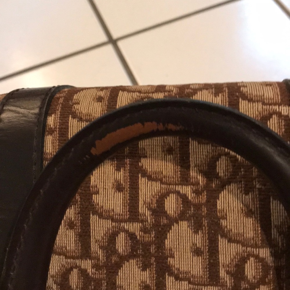 Vintage 1970’s Christian Dior Satchel Handbag - Picture 5 of 8